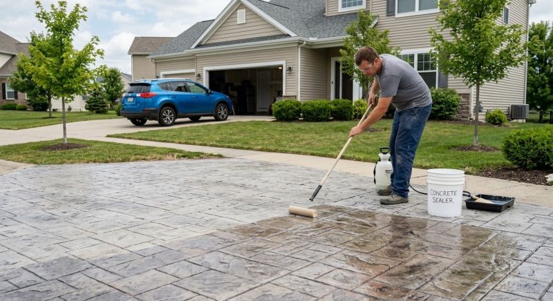 Paver Driveway Sealing in Kansas City, KS