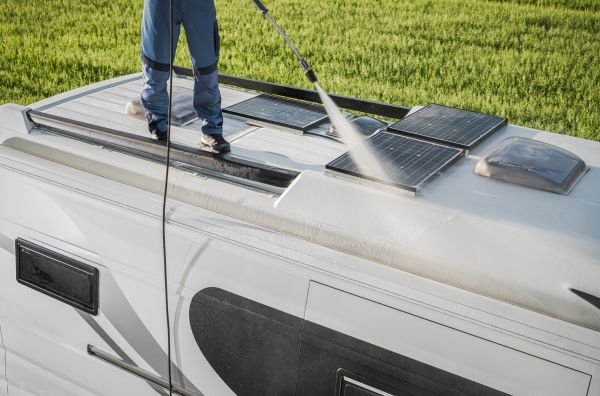 Mobile Home Roof Cleaning