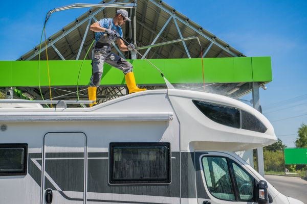 Mobile Home Power Washing
