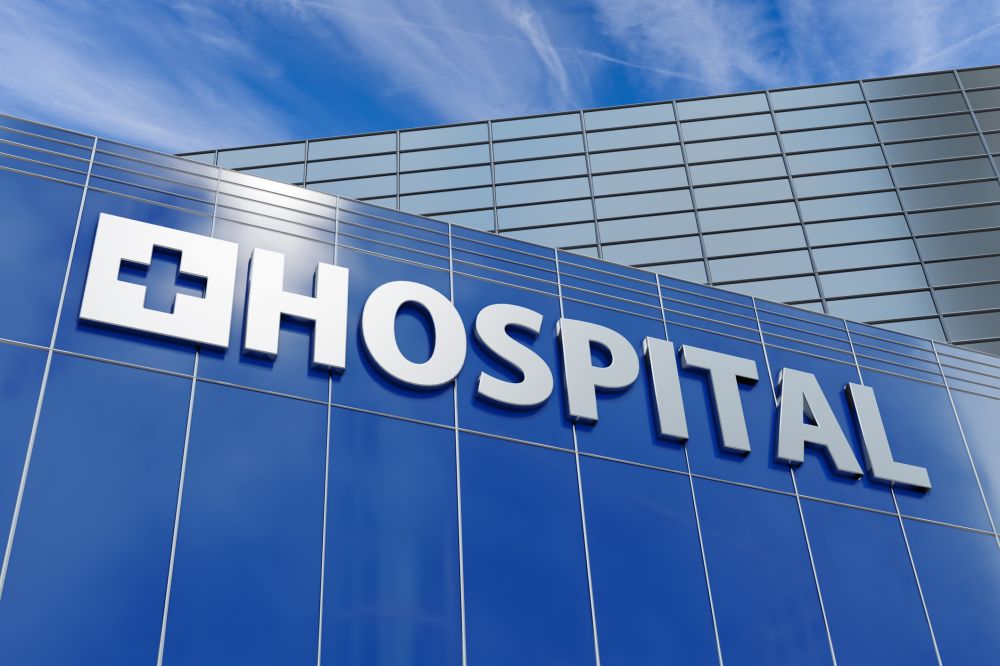 Hospital Power Washing